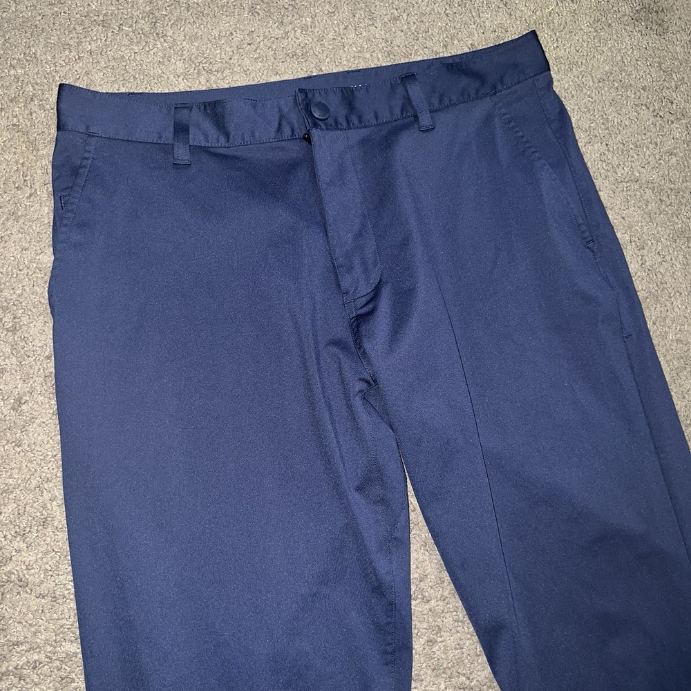 Rhone Commuter Pants Mens 33x31 Navy Slim Chino Tech